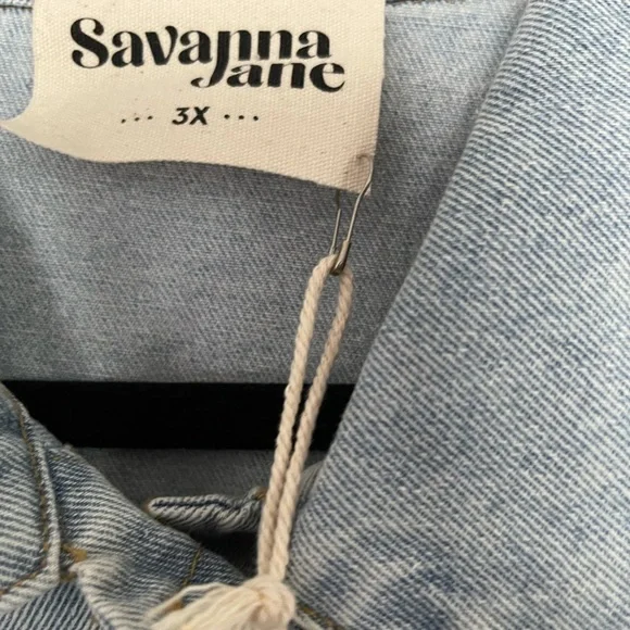Savannah Jane Denim Jacket - Picture 2 of 3